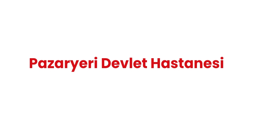 Pazaryeri Devlet Hastanesi
